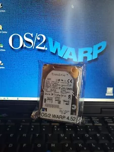 IBM ThinkPad 600 600E 600X 40GB HARD DRIVE & CADDY OS2 FRESH OS/2 WARP 4.52 - Picture 1 of 12