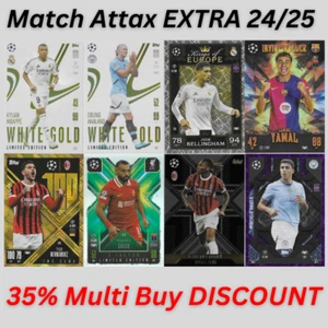 Carte Pick Topps Match Attax EXTRA 2024/2025 24/25 | SPEDIZIONE GRATUITA UK POST/VELOCE - Foto 1 di 230