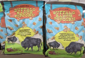 Trader Joe's Buffalo Ranch Popcorn 5oz 142g (2 Bags) - Picture 1 of 2