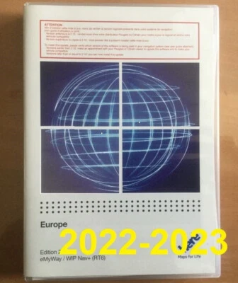 Mise à jour cartographique GPS RT6 eMyWay et WipNav+ Europe 2022-23 Version v119 - Bild 1 von 4
