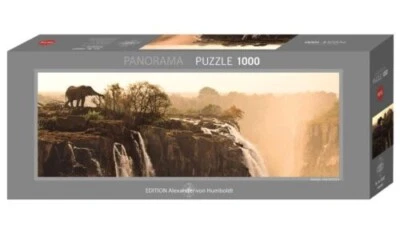 HEYE PUZZLE PANORAMA 1000 PEZZI  EDITION HUMBOLDT ELEPHANT  95x33cm  29287 - Immagine 1 di 2