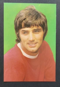Football Trade Card 1970 - George Best - Man United - Picture 1 of 2