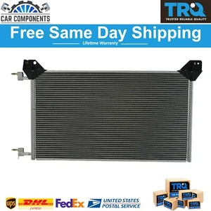TRQ AC Condenser A/C Air Conditioning For 96-15 Chevy GMC Cadillac Pickup Truck - Picture 1 of 6