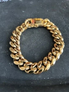 MEN’S CUBAN LINK BRACELET (Last One) - Picture 1 of 5