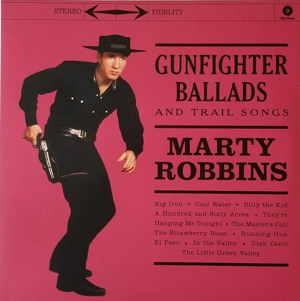 Marty Robbins GUNFIGHTER BALLADS & TRAIL SONGS (772082) 180g New Black Vinyl LP - Image 1 of 1