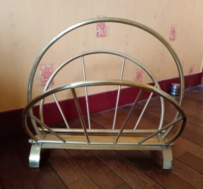Porte- revues en laiton Vintage  - Photo 1/4