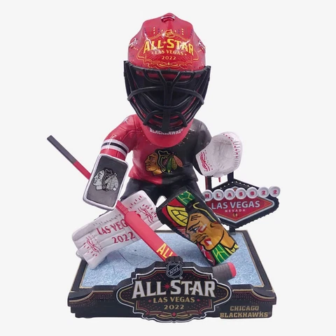 Chicago Blackhawks All-Star Bobbles On Parade Bobblehead FOCO NEW IN ORIG BOX Cover