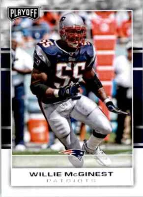 2017 Panini Playoff Football Willie McGinest New England Patriots #150 - Image 1 of 2
