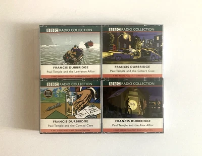 Paul Temple BBC Drama CD Lot Gilbert Lawrence Alex Conrad Durbridge NM/NM - Image 1 of 4