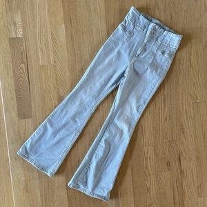 Free People Jeans Donna 31” Effettivo 28x31,5” We the Free Jayde Svasato Alzata - Foto 1 di 13