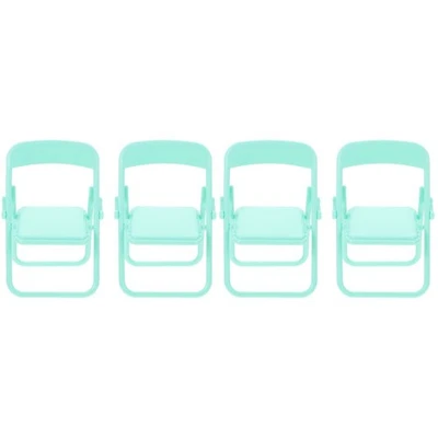  2 Pack Dollhouse Zubehör Miniaturen Puppenhaus Puppenhauszubehör -Stühle - Bild 1 von 4