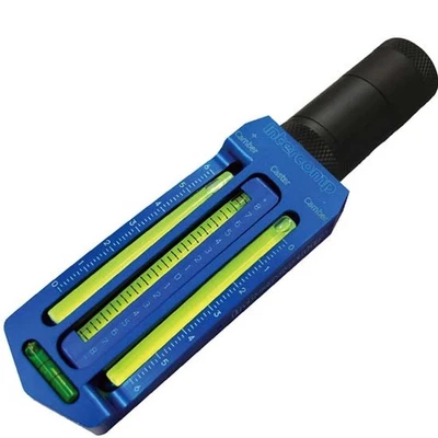 Rueda de burbujas/medidor de cámara Intercomp 102040 Billet Kart con adaptador de 5/8 pulgadas Foto 1 de 4