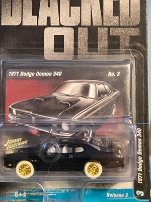 2019 Street Freaks Johnny Lightning 1971 Dodge Demon 340 White Lightning - Image 1 of 3