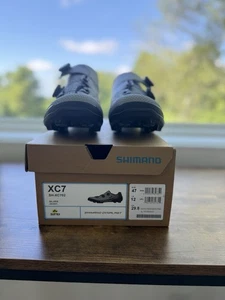 Shimano MTB Clipless Men Shoes Size 12 Carbon SH-XC702 XC7 Mountain Bike EUR47 - Picture 1 of 5