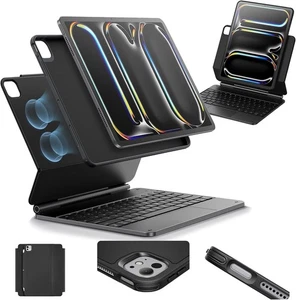 iPad 13 Inch Case with Keyboard (M5/, 2025/2024), iPad 13 Keyboard Case with ... - Picture 1 of 9