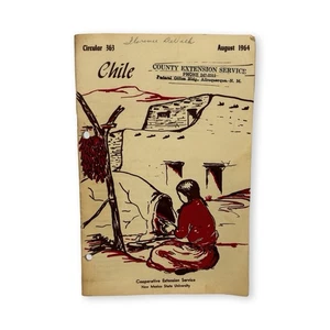 Rare 1964 New Mexico State Univ Chile Circular 363 County Extension Service - Picture 1 of 4