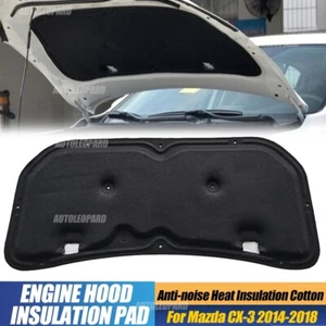 Insulation Sound Cotton Pad Soundproof Mat Sheild for Mazda CX-3 2014 2015-2018 - Picture 1 of 3