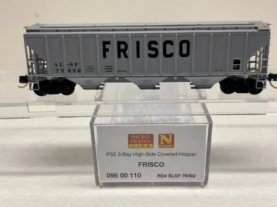 N Scale Micro Trains MTL 096 00 110 Frisco SLSF 79492 Covered Hopper - Image 1 of 4