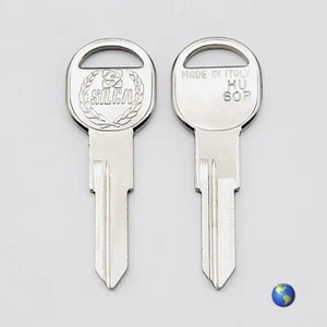 Llaveros en blanco HU60R (B59) para diversas aplicaciones de Bully y Cadillac (2 llaves) - Imagen 1 de 2