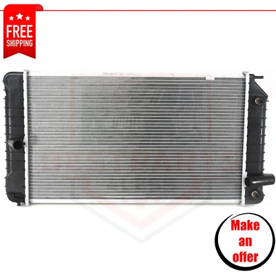 Nuevo radiador GM3010142 núcleo aluminio para Chevrolet Beretta 1994-1995 base Foto 1 de 4