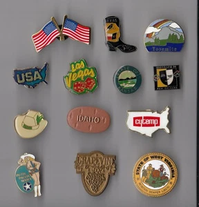 USA United States of America pin badges Country National  - Picture 1 of 132