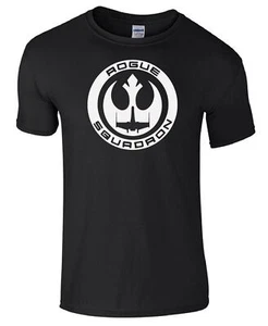 Rogue Squadron Star wars Inspired Jedi unisex kids/adults Top T-shirt - Picture 1 of 1