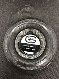 Posacenere pneumatico General Tire Co. Dual 90 gomma pubblicità vintage chilometraggio molto basso - Foto 1 di 15