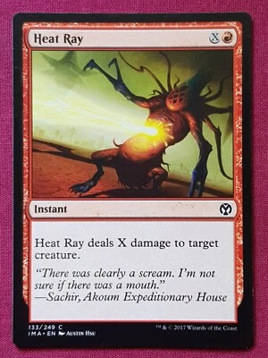 Magic The Gathering ICONIC MASTERS HEAT RAY red card MTG - Image 1 of 2