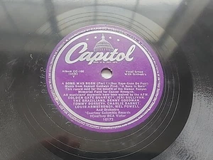A Song Is Born/Don Raye-Gene De Paul 78rpm One Record - Picture 1 of 4