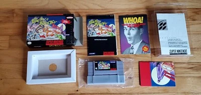 Pocky & Rocky Super Nintendo SNES Natsume Box Manual Poster Inserts Complete CIB - Image 1 of 4