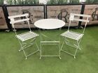 Bistro Style Outdoor Dining Table And Chairs