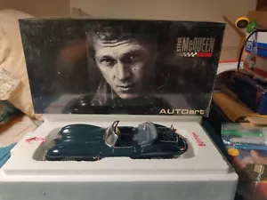 1:18 AUTOart Jaguar XKSS 1956 Steve McQueen versión verde 73519 - Imagen 1 de 17
