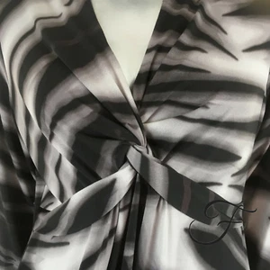 Windsmoor Maxi Dress Long Stretch Black Grey Formal Wedding Runway BNWT 14 - Picture 1 of 13