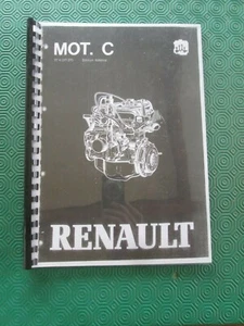 Renault 5 GT GTE Alpine Turbo R4 R9 R11 R18 Fuego MANUALE RIPARAZIONI MOTORE - Foto 1 di 5