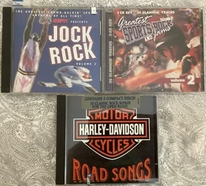 5CD LOT JOCK ROCK HARLEY DAVIDSON BILLY IDOL LYNYRD SKYNYRD KISS YOUNG MC FOGHAT - Picture 1 of 10