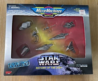 STAR WARS RETURN OF THE JEDI COLLECTORS EDITION MICROMACHINES NIB  - Imagem 1 de 4