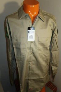 B2 Alabama Forestry Commission Dickies L/S Button Front Work Shirt Mens L Long - Picture 1 of 7
