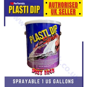 PlastiDip / Plasti Dip® SPRAY (PDS) - BLACK / CLEAR 1 US Gallon Genuine USA made - Picture 1 of 39