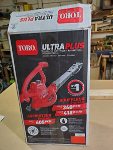 Toro 51621 UltraPlus Leaf Blower Vacuum, Variable-Speed  used