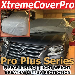 2010 2011 2012 Lexus GX460 Breathable Car Cover w/Fleece Dark Gray - Picture 1 of 12