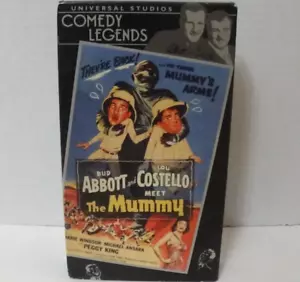 Abbott and Costello Meet the Mummy VHS (Universal Studios Comedy Legends) tested - Foto 1 di 5