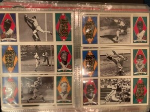 1993 Upper Deck Baseball B.A.T. Lot of 35 Cards Tri-Fold