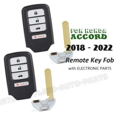 2x CWTWB1G0090 para Honda Accord 2018 2019 2020 2021 2022 mando a distancia sin llave Foto 1 de 4