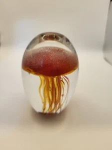 Gorgeous red and clear paperweight! - Picture 1 of 1