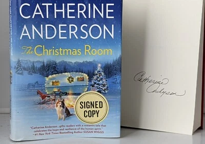The Christmas Room By Catherine Anderson SIGNED Autograph Book - Image 1 of 4