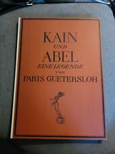 Kain und Abel- Eine Legende von Paris Guetersloh, Exemplarnummer 434, Antik 1969