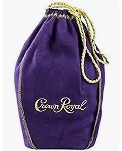 Crown Royal Whiskey Kordelzugbeutel Lila Halbe Gallone Neu! - Bild 1 von 1