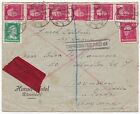 1927 Germany Hotel Express Cover Fee Paid 6D Cachet To Hounslow Middlesex