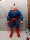 Peluche Superman DC Comics 1999 Play poupée 18 pouces de haut avec tête en vinyle, jolie