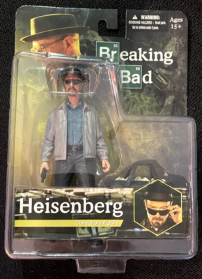 Mezco Breaking Bad Heisenberg Gray Jacket Variation 2013 Collectible Figure - Image 1 of 2